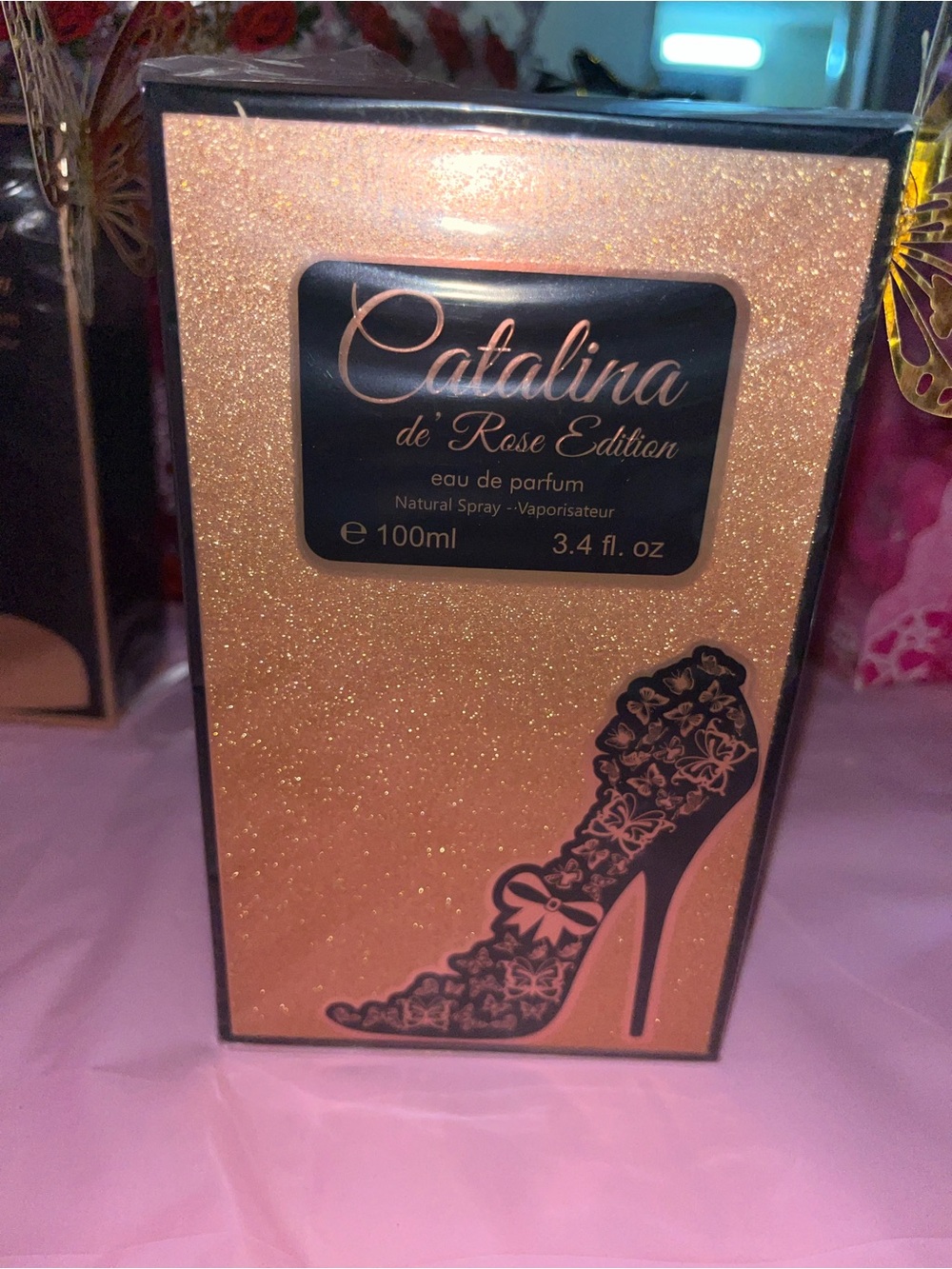 Catalina Rose Edition Glittery Pink Gold